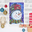 5D DIY Special Shaped Diamond Painting Snowman Embroidery Mosaic Craft Kit