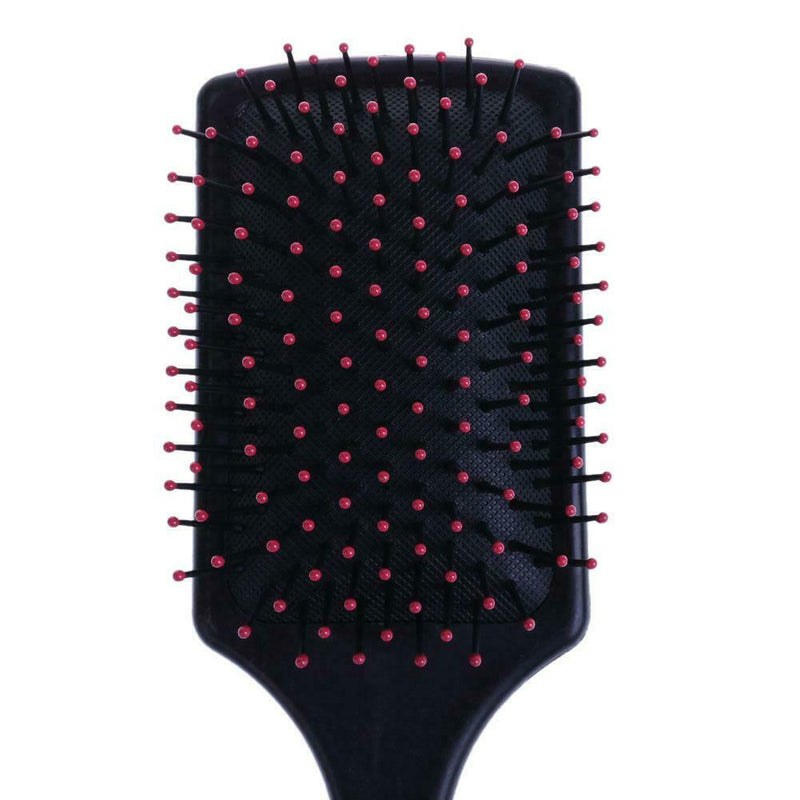 Hair Care Massage Flat Comb Brush Pin Reduce Hair Loss Healthy Tool Black