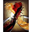 5D DIY Full Drill Diamond Painting Wine Embroidery Mosaic Craft Kit Decor