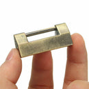 Zinc Metal Chinese Traditional Retro Brass Jewelry Box Padlock New.. Lock+K P3A3