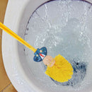 1pc Donald Trump Head Toilet Bowl Brush Funny Bathroom Plastic Cleaning Gag Gift