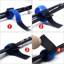 10pcs Fishing Rod Straps Belts Cable Pole Tie 20cm Rod Pole Suspenders Belts