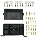 Car Fuse Box Dc 12V 20A 6 Relay Block 5 Road For Nacelle Car Insurance Hold X8D1