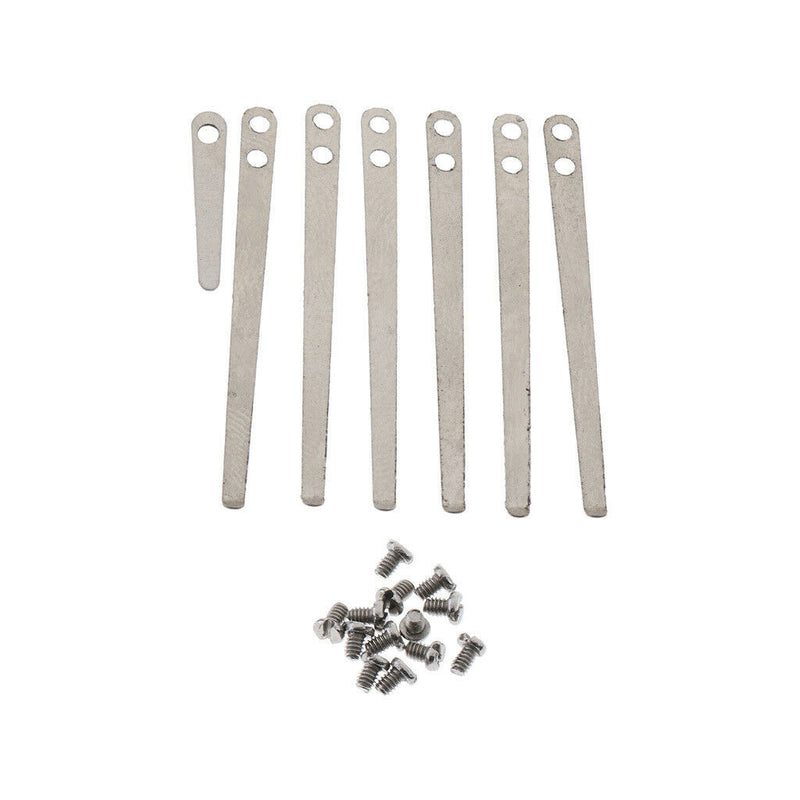 1 Set Metal Springs Leaf with Screws 3.5cm/1.37inch for Clarinets Accessory
