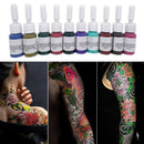 DIY 20 Colors 5ml Body Tattoo Pigment Set Home Multifunction Makeup Liquid #