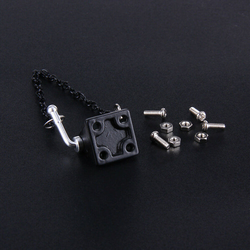 Metal Tow Shackle Trailer Hook for Axial SCX10 TAMIYA  CC01 RC4WD D90 D110 A