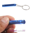 Dog Whistle Keychain Pendant Keyring Pocket Pets Accessories Metal