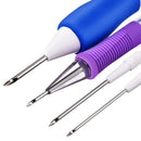 Embroidery Stitching Punch Needle Set Embroidery Pen with Plastic Box for s N6C9