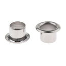 10 Pieces Drum Set Air Vents for Badges Restore Percussion Parts DIY