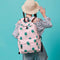 Waterproof Fairy Ball Plant Printing Backpack Women Cactus Bookbag Cute Sch F1O6