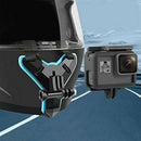 Motorcycle Helmet Chin Camera Stand Adjustable Motorcycle Helmet Chin Brack S3L4