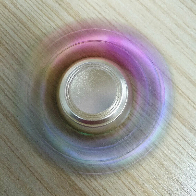 Colorful Six Bead Fidget Hand Finger Spinner EDC Focus Trainer Bearing For Kid