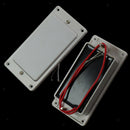 2Pcs White Humbucker Pickup Sealed for 6-String Electric Guitar Accessories