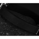 Stainless Steel Black Silicone Masonic Charm Bangle Bracelet Wristband For MenX+