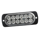 Car Pickup Vehicle Emergency 12 LED White Strobe Flash Light Dash Lamp