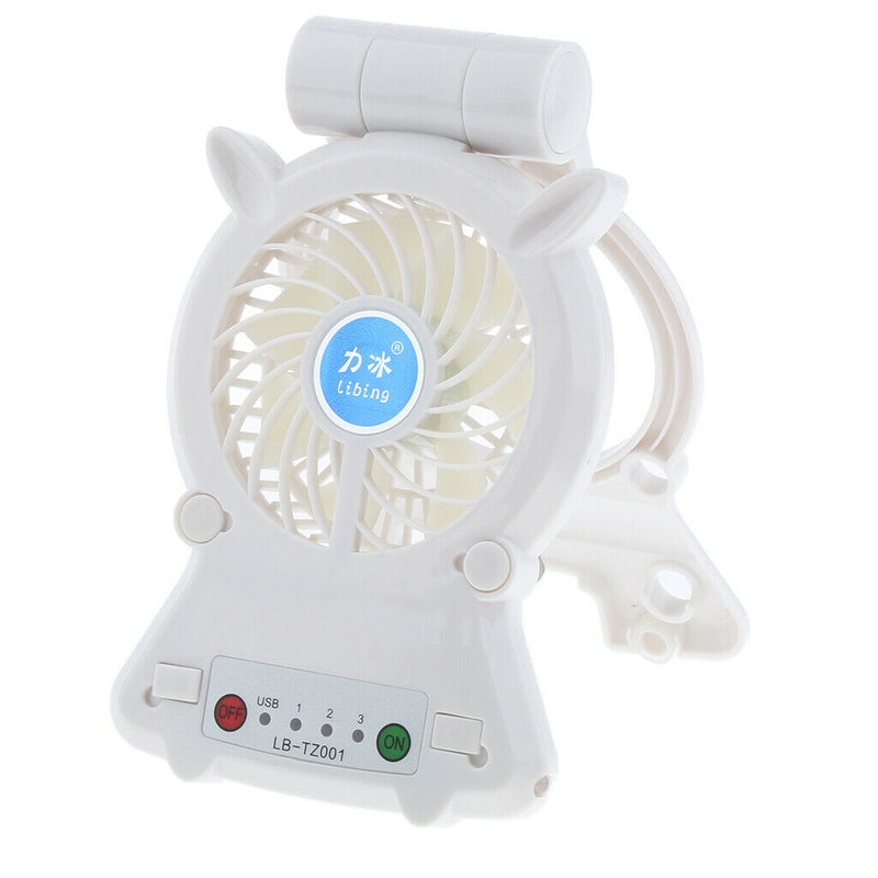 Rechargable Portable Mini Cooling Cooler Holder for Phone / Tablet White