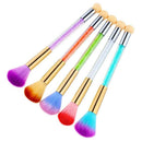 Monja Dual End Nail Art Acrylic Rhinestone Handle Powder Cleaning Dust Remo