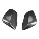Car Side Mirror Cover Fiber Mirror Cover Caps (Carbon Look) For BMW F10 F11
