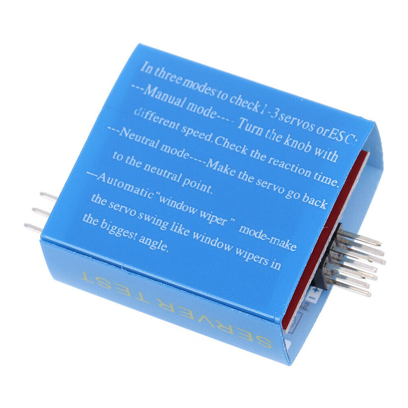 Steering gear tester CCPM 3-mode ESC servo motor for RC helicopters adjustmentM&