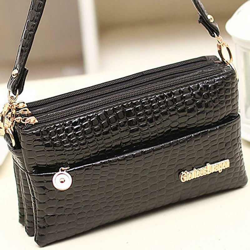 Women Shoulder Bags Messenger Bag PU Crossbody Bags Satchel Handbag A