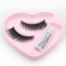 1 Pair Natural Long Thick False Eyelashes Lashes Extensions with Glue Makeup