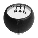 1X(Gear Shift Knob Black 6 Speed For Peugeot 307 308 3008 407 5008 807