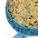 2 pcs Shiny Dog Cat Birthday Hat Party Costume Headwear Accessory Blue Red