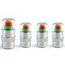 4Pcs/Set Car Tire Valve Cap Tire Pressure Table Tire Gauge Tire Pressure Mo Z5I6