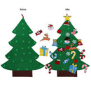 Felt Christmas Tree Set With Ornaments Xmas Gifts Wooden Hanging PendantsSEAU