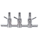5mm pipe diameter 3way output aquarium airflow control lever pump valve S5L4