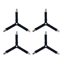 Bed Sheet Fasteners, Elastic Suspenders Gripper Holder Straps Clip for Bed