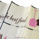 Kitchen Cartoon Wall Stickers Heat Resistant Oil-proof Removable Wall Decor