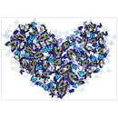 5D DIY Full Drill Diamond Painting Novelty Heart Cross Stitch Embroidery