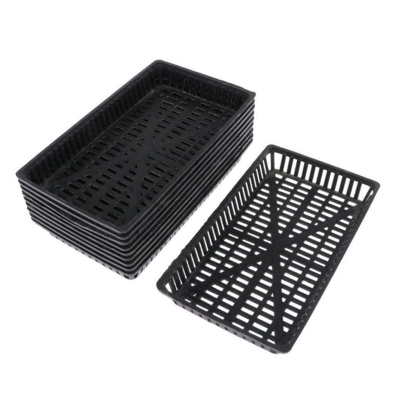 Aquatic Plant Basket  Pond Planting Pot Water Grasses Container 10 Pack