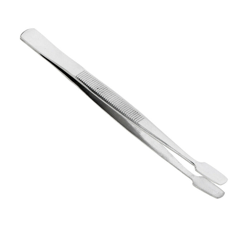 Stainless Steel Tweezer for Eyelash Extension Precision Lash Adhesive Makeup