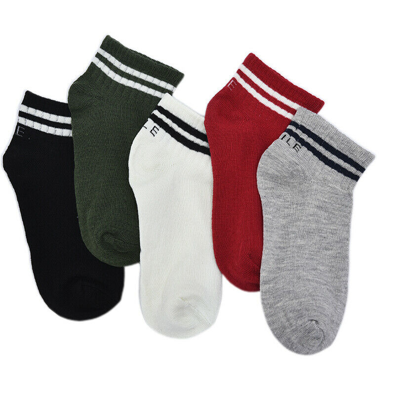 Men Comfortable Cotton Socks Solid striped Sports Classic  OZ