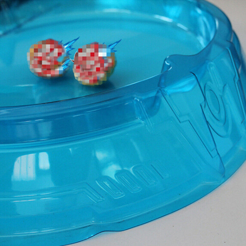 Beyblade Arena Blue PVC Plastic Arena Stadium LJ