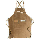 Canvas Cook Apron Barista Bartender Chef Hairdressing Apron Catering Unifor