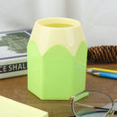 Creative Pen Vase Pencil Pot Makeup Brush Holder Stationery Desk Tidy Container
