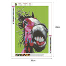 5D DIY Full Drill Diamond Painting Horse Cross Stitch Embroidery Mosaic Kit