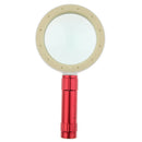Reading Magnifier Magnifying Glass 10X 85mm Jewelry Loupe with 12 LED Light