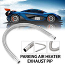 Air Parking Heater Stainless Steel Ripple Round Tube Car Diesels Heater Tan