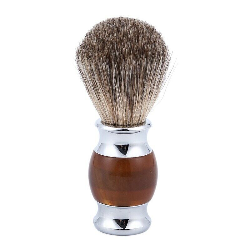 Badger shaving brush men professional haircut beard face cleaning appliance D6E5