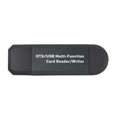 Micro USB+USB OTG Card Reader USB2.0 Memory Card Adapter for PC Android