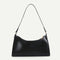 Fashion Pure Women Handbag Leather Female Small Shoulder Tote Bag (Black)