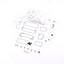 8sheets/set Decors Stickers For Polaroids Photo Scrapbook Diarybook Notebook  JR