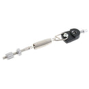 1x Bass Drum Foot Pedal Spring with D-ring Springs Tensioner