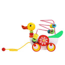 Toys For Children Educational Toys 0-3 Year Olds Duckling Trailer Round