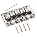 5 String Chrome Bridge Wrench Screws for Electric Bass Guitar Saddle Parts