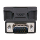 24+5Pin DVI Female to 15Pin VGA Male Cable Extender Adapter Connector